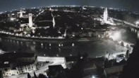 Archiv Foto Webcam Castel San Pietro - Blick auf Verona 01:00