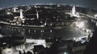 Archiv Foto Webcam Castel San Pietro - Blick auf Verona 03:00