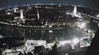 Archived image Webcam Castel San Pietro - View of Verona 23:00