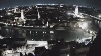 Archiv Foto Webcam Castel San Pietro - Blick auf Verona 23:00