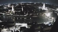 Archiv Foto Webcam Castel San Pietro - Blick auf Verona 03:00