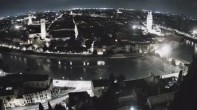 Archiv Foto Webcam Castel San Pietro - Blick auf Verona 23:00