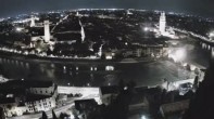 Archiv Foto Webcam Castel San Pietro - Blick auf Verona 23:00