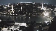 Archiv Foto Webcam Castel San Pietro - Blick auf Verona 23:00