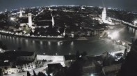 Archiv Foto Webcam Castel San Pietro - Blick auf Verona 01:00