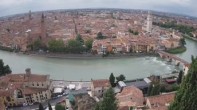 Archiv Foto Webcam Castel San Pietro - Blick auf Verona 12:00