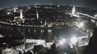 Archiv Foto Webcam Castel San Pietro - Blick auf Verona 23:00