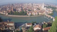 Archiv Foto Webcam Castel San Pietro - Blick auf Verona 08:00