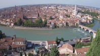 Archiv Foto Webcam Castel San Pietro - Blick auf Verona 09:00