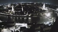 Archiv Foto Webcam Castel San Pietro - Blick auf Verona 23:00