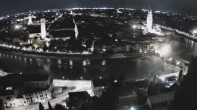 Archiv Foto Webcam Castel San Pietro - Blick auf Verona 01:00