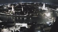 Archiv Foto Webcam Castel San Pietro - Blick auf Verona 03:00