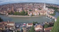 Archiv Foto Webcam Castel San Pietro - Blick auf Verona 08:00