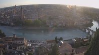 Archiv Foto Webcam Castel San Pietro - Blick auf Verona 17:00