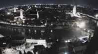 Archiv Foto Webcam Castel San Pietro - Blick auf Verona 03:00