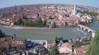 Archiv Foto Webcam Castel San Pietro - Blick auf Verona 09:00