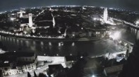 Archiv Foto Webcam Castel San Pietro - Blick auf Verona 03:00