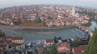 Archived image Webcam Castel San Pietro - View of Verona 05:00