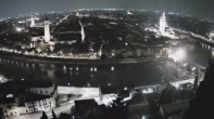 Archiv Foto Webcam Castel San Pietro - Blick auf Verona 03:00
