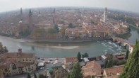 Archiv Foto Webcam Castel San Pietro - Blick auf Verona 11:00