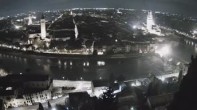 Archiv Foto Webcam Castel San Pietro - Blick auf Verona 23:00