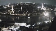 Archiv Foto Webcam Castel San Pietro - Blick auf Verona 23:00