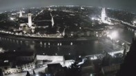 Archiv Foto Webcam Castel San Pietro - Blick auf Verona 01:00