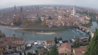 Archiv Foto Webcam Castel San Pietro - Blick auf Verona 09:00