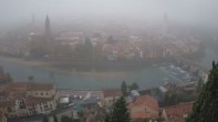 Archiv Foto Webcam Castel San Pietro - Blick auf Verona 06:00