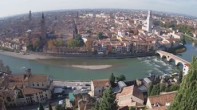Archived image Webcam Castel San Pietro - View of Verona 17:00