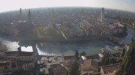 Archived image Webcam Castel San Pietro - View of Verona 21:00