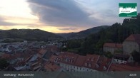 Archived image Webcam View of Wolfsberg in Lavanttal, Carinthia (Austria) 00:00