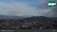 Archived image Webcam View of Wolfsberg in Lavanttal, Carinthia (Austria) 06:00