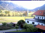 Archiv Foto Webcam Aschau im Chiemgau - Blick Richtung Süden auf Aschau 19:00