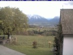 Archived image Webcam Strobalm - View of Piding and Bad Reichenhall 17:00