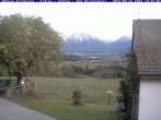 Archived image Webcam Strobalm - View of Piding and Bad Reichenhall 19:00