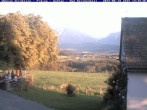 Archived image Webcam Strobalm - View of Piding and Bad Reichenhall 19:00