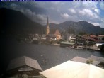 Archived image Webcam Malerwinkel and St. Laurentius church - Rottach-Egern 13:00