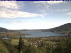 Archived image Webcam Ringberg Castle - View to Lake Tegernsee 07:00