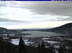 Archiv Foto Webcam Blick vom Schloss Ringberg auf den Tegernsee 09:00