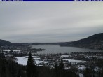 Archiv Foto Webcam Blick vom Schloss Ringberg auf den Tegernsee 13:00