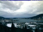 Archiv Foto Webcam Blick vom Schloss Ringberg auf den Tegernsee 06:00