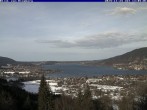 Archiv Foto Webcam Blick vom Schloss Ringberg auf den Tegernsee 11:00