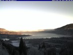 Archiv Foto Webcam Blick vom Schloss Ringberg auf den Tegernsee 07:00