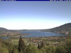 Archiv Foto Webcam Blick vom Schloss Ringberg auf den Tegernsee 09:00