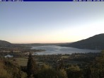 Archiv Foto Webcam Blick vom Schloss Ringberg auf den Tegernsee 05:00