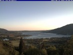 Archiv Foto Webcam Blick vom Schloss Ringberg auf den Tegernsee 05:00