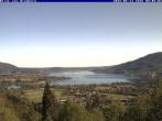 Archiv Foto Webcam Blick vom Schloss Ringberg auf den Tegernsee 07:00