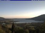 Archiv Foto Webcam Blick vom Schloss Ringberg auf den Tegernsee 05:00