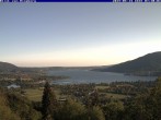 Archiv Foto Webcam Blick vom Schloss Ringberg auf den Tegernsee 06:00